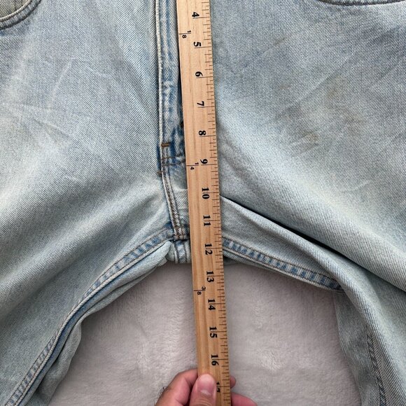 Vintage Levis 560 Jeans Men 33x30 (32x29) Blue Loose Fit Tapered Leg Made In USA - Picture 5 of 13